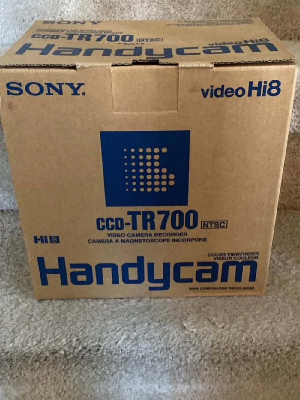 Vintage Sony Handycam Video Hi8
